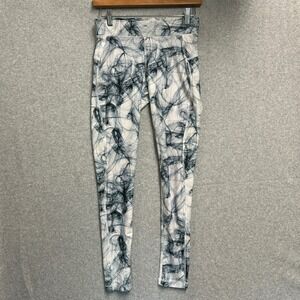 HPE Human Performance Engineering Medium Leggings Abstract Smoke Print Athletic